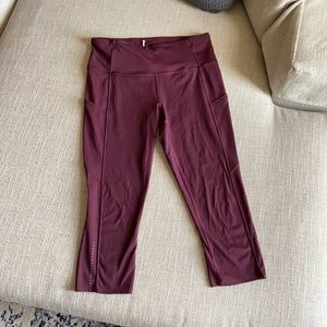 Lululemon cropped leggings